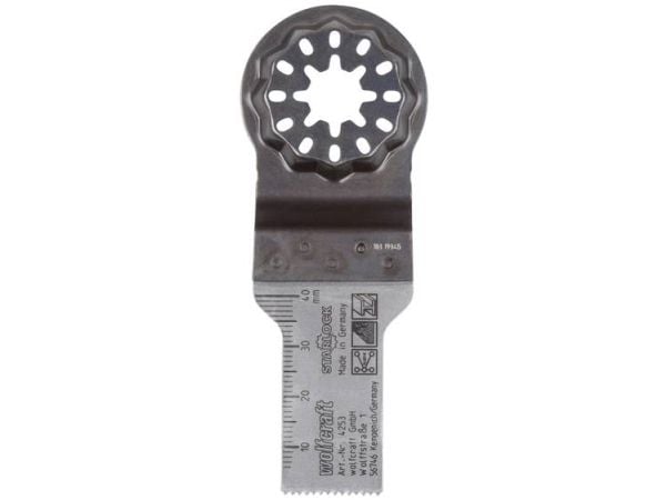 wolfcraft GmbH 4253000, Gipsplater, Plast, Tre, Tre med spiker, Bimetall, 2 cm, 1,4 mm, 4 cm, 1 stykker