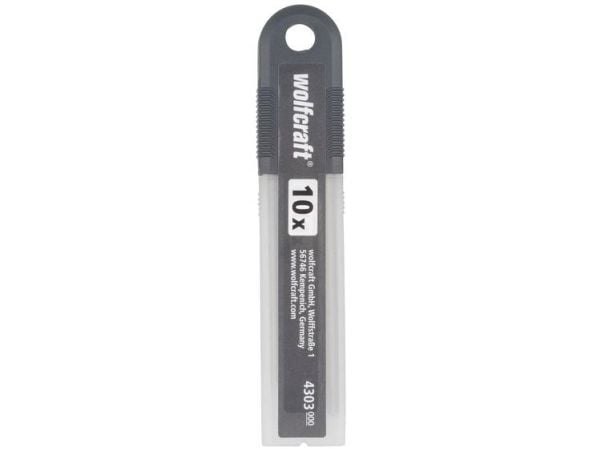 wolfcraft GmbH 4303000, 10 stk, 18 mm, 0,5 mm, Rustfrit stål, Blisteri