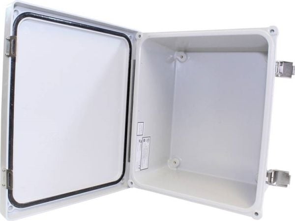Hammond Electronics seinäkiinnityskotelo 308 x 261 x 156 GRP harmaa 1 kpl Hammond Electronics seinäkiinnityskotelo 308 x 261 x 156 GRP harmaa 1 kpl
