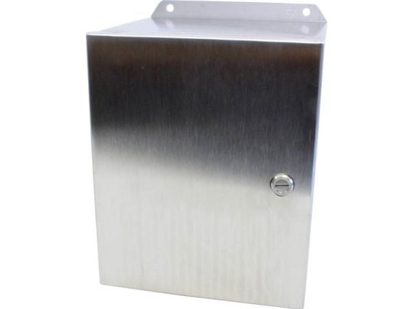 Hammond Electronics installationskåpa för väggmontering 254 x 203 x 152 rostfritt stål (1 st.)