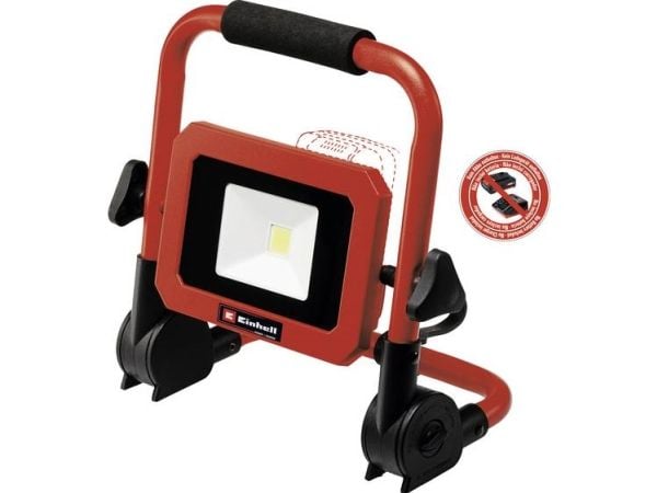Einhell TC-CL 18/1800 Li - Solo, LED, 1,15 kg, Sort, Rød, Frittstående arbeidslys - SOLO