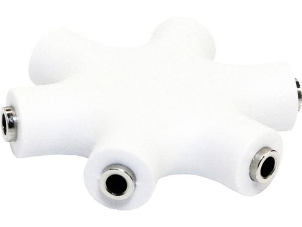 LogiLink LogiStar - Audio splitter - stereo mini jack (hunn) til stereo mini jack (hunn) - 20 cm