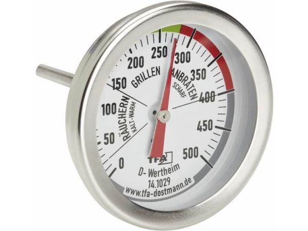 TFA-Dostmann 14.1029, Termometer, Rustfritt stål, Rustfritt stål, 67 mm, 5,2 cm, 37 g