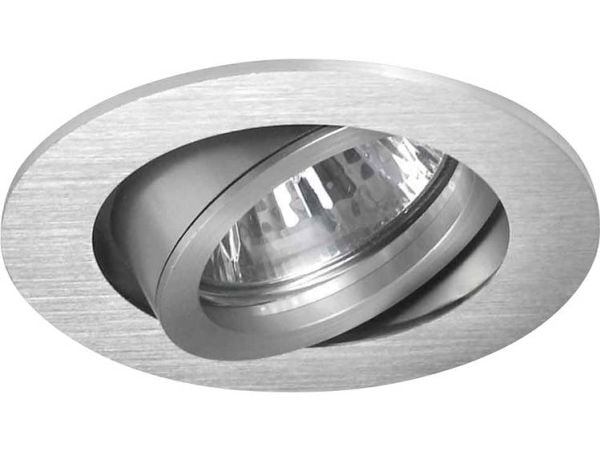 Innfellingsspot NV GX5,3 50W alu MA