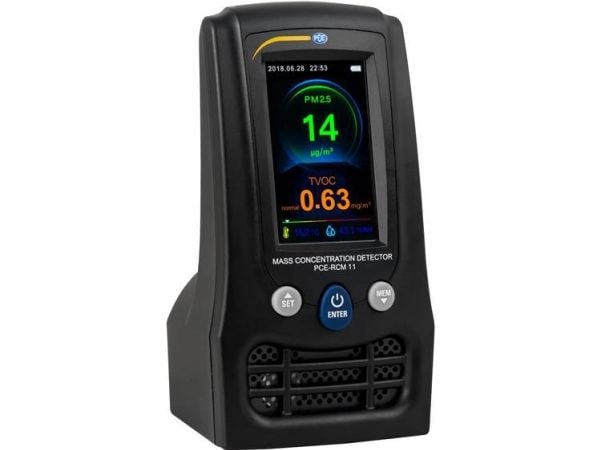 [OUTLET] - Finstøv-måleapparat PCE Instruments PCE-RCM 11 Temperatur, Luftfugtighed