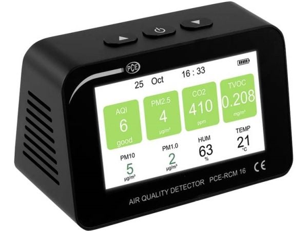 PCE Instruments PCE-RCM 16 Kosteusmittari (hygrometri) 20 % rH 90 % rH