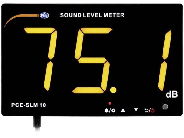 PCE Instruments Lydniveau-måleapparat PCE-SLM 10 30 - 130 dB 31,5 Hz - 8,5 kHz