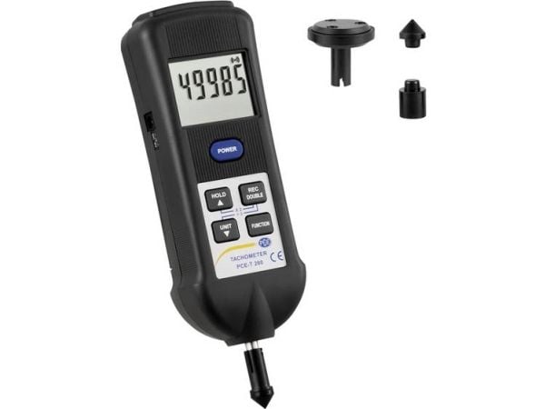 PCE Instruments PCE-T 260 omdreiningsteller optisk 0,5–19999 o/min 5–99999 o/min