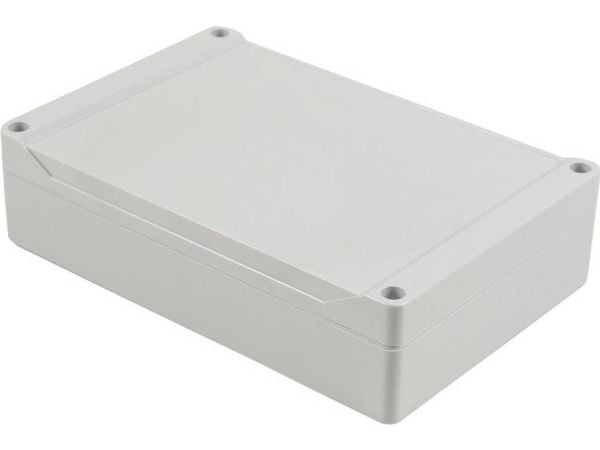 Hammond Electronics 1555HL2GY Universalskap 180 x 120 x 45 Polykarbonat Grå 1 stk
