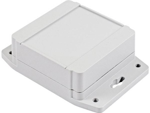 Hammond Electronics 1555EF17GY universalskap 90 x 90 x 62 ABS lysegrå 1 stk