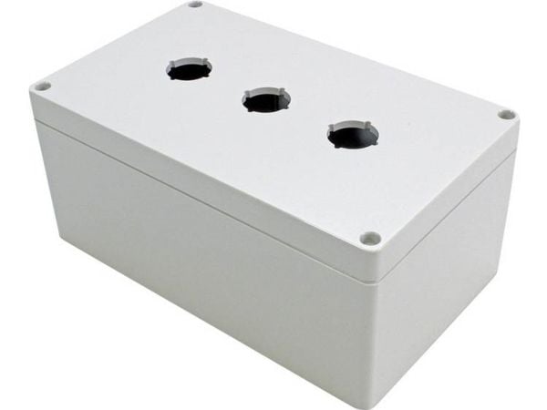 Hammond Electronics 1554MPB3 Universalkabinet 200 x 120 x 90 Polykarbonat Grå 1 stk