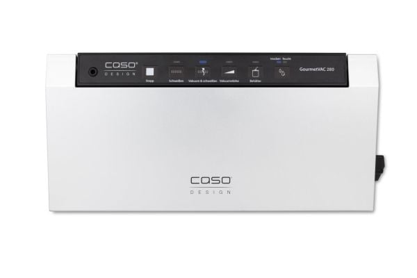 Caso GourmetVAC 280, Svart, Sølv, Vakuumforsegling, Plastikk, Berøring, 30 cm, GS, CE
