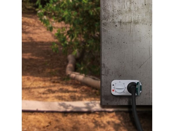 LogiLink ET0013, Päivittäinen ajastin, Valkoinen, Rotaatio, IP44, 230 V, 50 Hz
