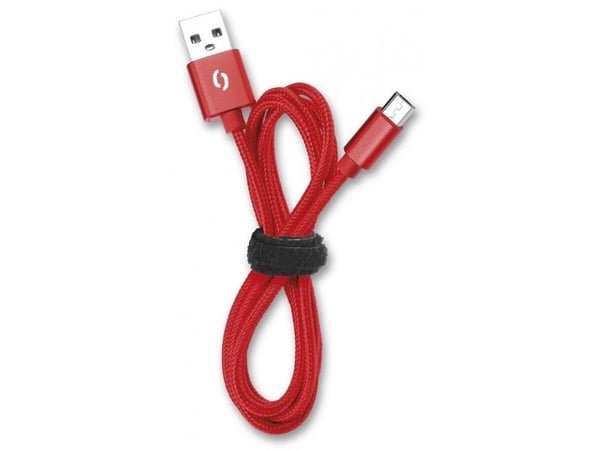 Aligaattori DATKP12, 1 m, USB A, USB C, USB 2.0, punainen