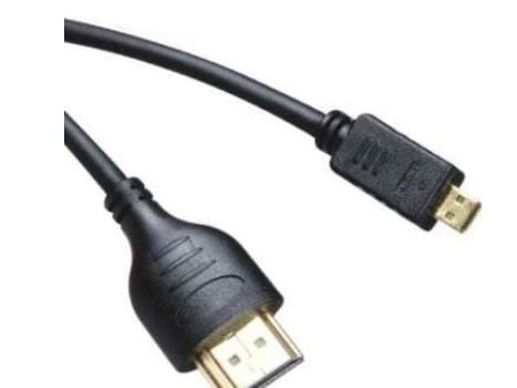 TDCZ kphdmad2, 1,8 m, HDMI Type A (Standard), HDMI Type D (Micro), 4,95 Gbit/sek, Sort