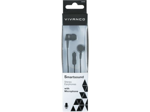 Vivanco 38899, Kabel, 20 - 20000 hz, Samtal/musik, Headset, Multifärg