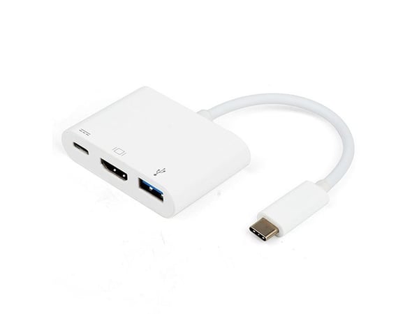 Vivanco 34293, USB 3.2 Gen 1 (3.1 Gen 1) Type-C, Valkoinen, USB 3.2 Gen 1 (3.1 Gen 1) Type-C, Windows 10, Windows 7, Windows 8.1, Mac OS X 10.6 Sno...