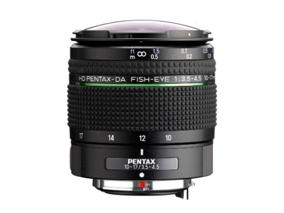 Pentax 23130, Bredt fiskeøye, 10/8, 10 - 17 mm, Auto-fokus