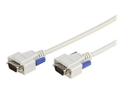 Vivanco CC M1 18 VV, 1,8 m, VGA (D-Sub), VGA (D-Sub), Valkoinen, Uros/uros, 240 mm