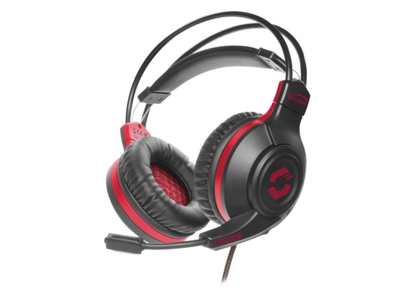 SPEEDLINK CELSOR - Gaming - hodesett - full størrelse - kablet - 3,5 mm jakk - svart