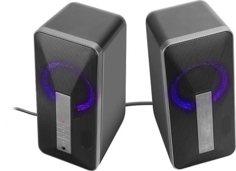 SPEEDLINK LAVEL - Høyttalere - for PC - trådløs - Bluetooth - 20 watt (Total) - svart