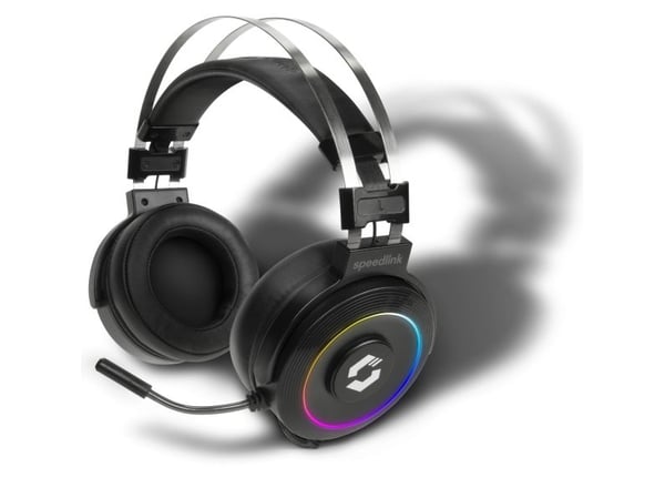SPEEDLINK ORIOS - Gaming - hodesett - 7,1-kanals - full størrelse - kablet - USB - svart