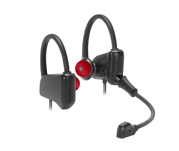 SPEEDLINK SL-860020-BKRD, Hodesett, Boom microphone, Ørekrok, In-ear, Spilling, Svart, Rød, Stereofonisk