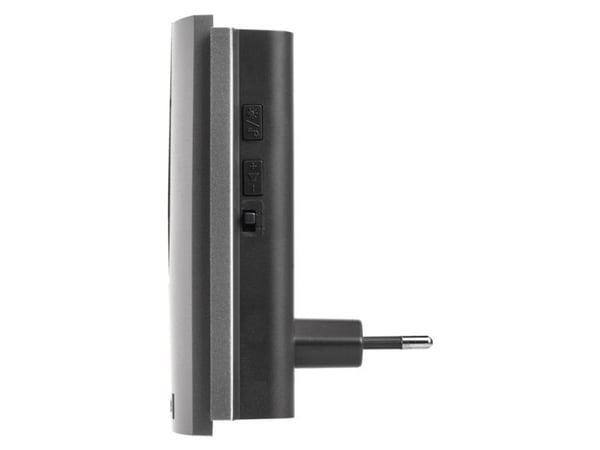 Emos 3402060000, Sølv, 85 dB, Trådløs, 433 MHz, 120 m, AC