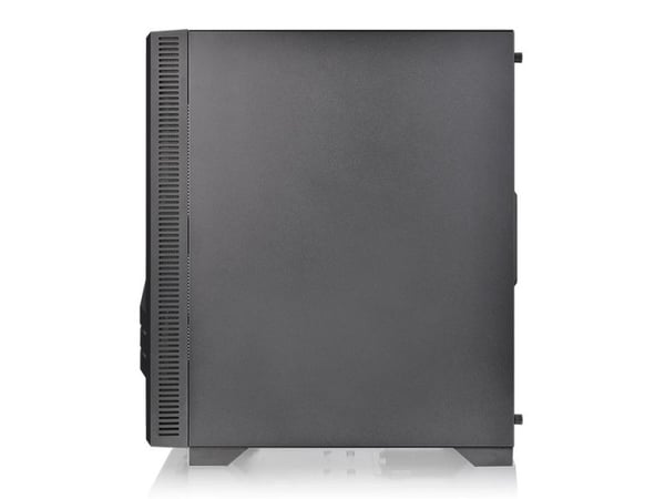 Thermaltake Versa T35 TG RGB - Mid tower - ATX - sidepanel med vindu (herdet glass) - ingen strømforsyning (PS/2) - svart - USB/lyd