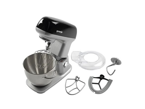 Gorenje MMC1000RLBK, 4,5 l, Svart, Metallisk, 1,1 m, Metall, Aluminium, 1000 W