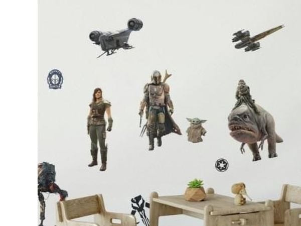 Star Wars Mandalorian väggdekaler Star Wars Mandalorian väggdekaler