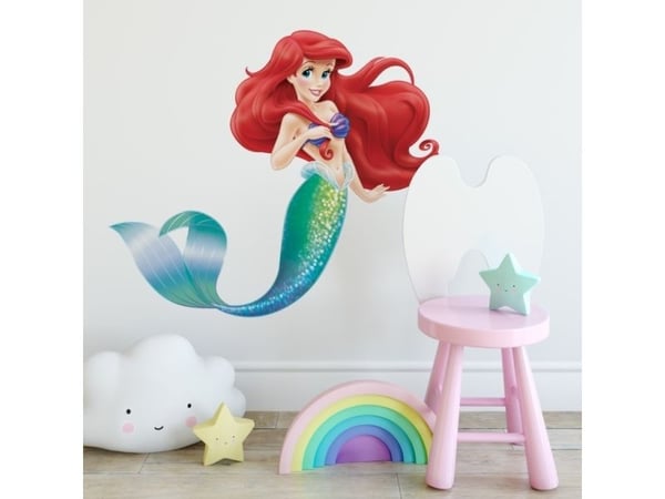 Disney ariel Den lille havfrue Gigant Wallstickers
