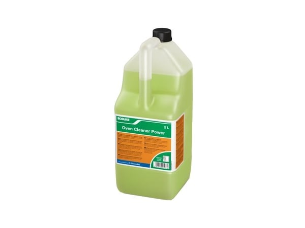 ECOLAB Oven Cleaner Power - Rengjøringsmiddel/fettfjerner - væske - jerrykanne - 5 L - profesjonell - konsentrert