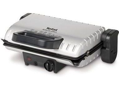 Tefal Minute Grill GC2050, Sort, Sølv, Aluminium, Rektangulær, Griddle, 300 x 170 mm, 1600 W