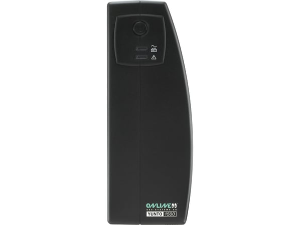 ONLINE Yunto 1500 - UPS - AC 230 V - 900 watt - 1500 VA - 9 Ah - USB - utgangskontakter: 5