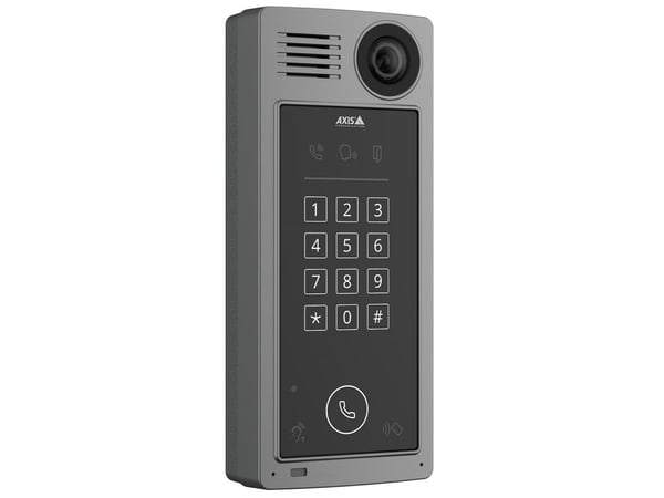 AXIS A8207-VE MkII Network Video Door Station - Nätverksövervakningskamera - färg (Dag&Natt) - 6 MP - 3072 x 2048 - fast iris - fast lins - ljud - ...
