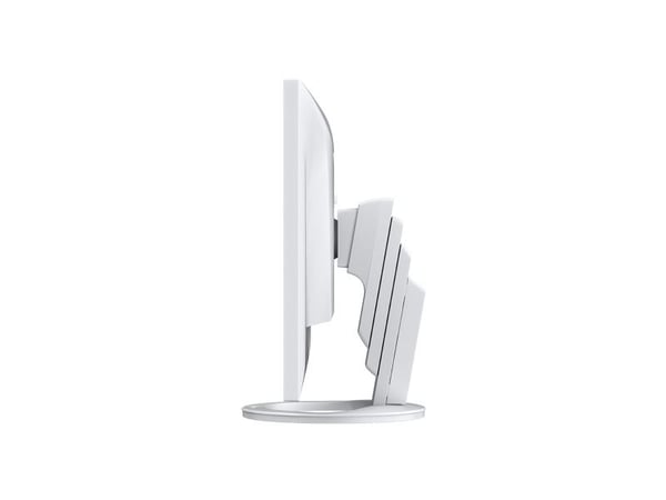 EIZO FlexScan EV2795-WT - Med FlexStand - LED-skjerm - 27" - 2560 x 1440 - IPS - 350 cd/m² - 1000:1 - 5 ms - HDMI, DisplayPort, USB-C - høyttalere ...
