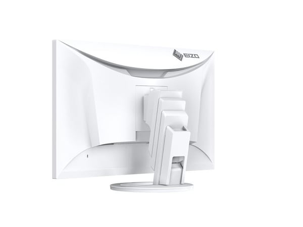 EIZO FlexScan EV2795-WT - Med FlexStand - LED-skjerm - 27" - 2560 x 1440 - IPS - 350 cd/m² - 1000:1 - 5 ms - HDMI, DisplayPort, USB-C - høyttalere ...