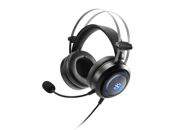 Sharkoon SKILLER SGH30 - Hodesett - full størrelse - kablet - USB