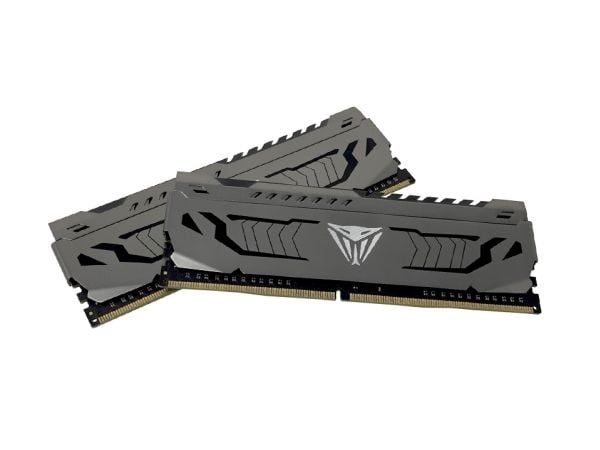 Patriot Extreme Performance Viper Steel - DDR4 - sett - 64 GB: 2 x 32 GB - DIMM 288-pin - 3200 MT/s / PC4-25600 - CL16 - 1.35 V - ikke-bufret - ikk...