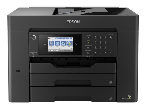 Epson WorkForce WF-7840DTWF - Multifunksjonsskriver - farge - ink-jet - A3 (297 x 420 mm) (original) - A3 (medie) - opp til 25 spm (trykking) - 550...