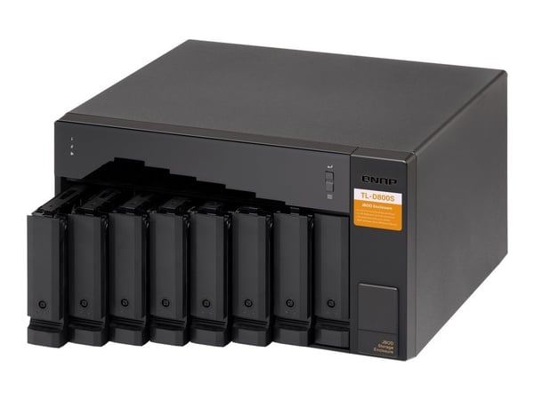 QNAP TL-D800S - Harddiskarray - 8 brønner (SATA-600) - SATA 6Gb/s (ekstern)