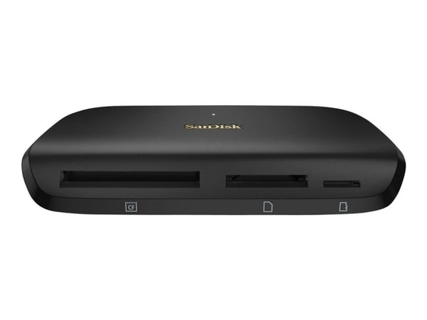 SanDisk ImageMate PRO - Kortleser (microSD, microSDHC, microSDXC, SD, SDHC, SDXC, SDHC UHS-I, SDHC UHS-II, SDXC UHS-I, SDHC UHS-II, CF) - USB 3.0/U...