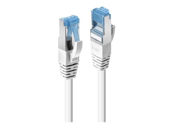 Lindy - Koblingskabel - RJ-45 (hann) til RJ-45 (hann) - 15 m - SFTP, PiMF - CAT 6a - halogenfri, uten hindringer - hvit