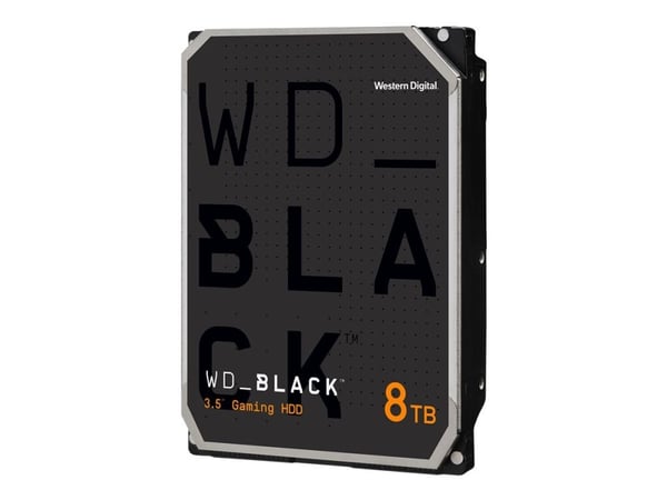 WD Black WD8001FZBX - Harddisk - 8 TB - intern - 3.5" - SATA 6Gb/s - 7200 rpm - buffer: 256 MB