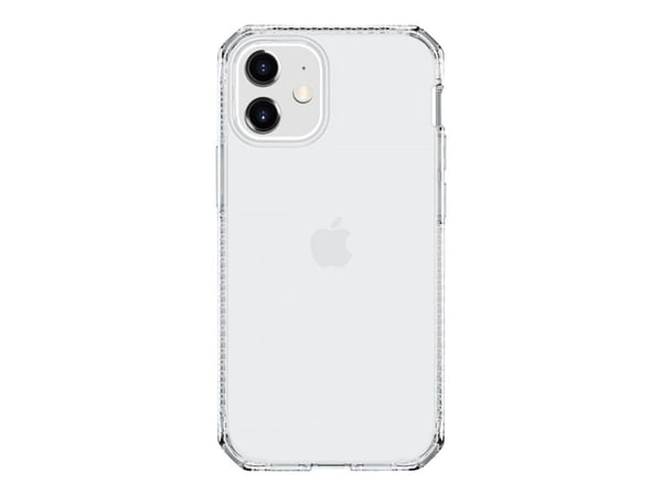 ITSKINS SPECTRUM CLEAR suojakuori iPhone 12 mini®:lle. Läpinäkyvä