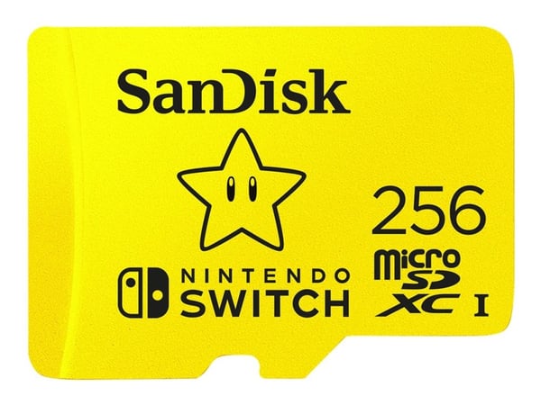 SanDisk Nintendo Switch - Flashminnekort - 256 GB - UHS-I U3 - microSDXC UHS-I - for Nintendo Switch
