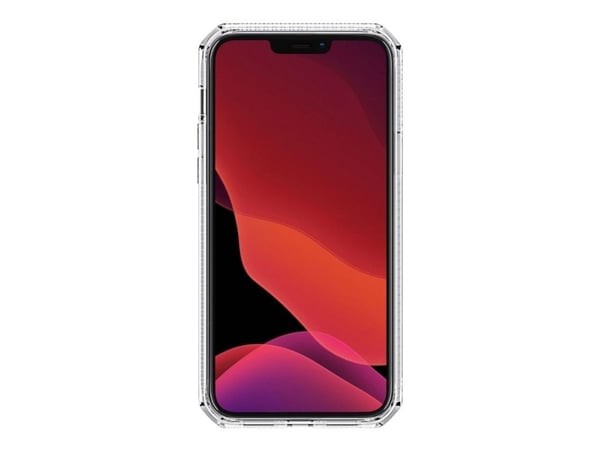 ITSKINS SPECTRUM CLEAR suojakuori iPhone 12 mini®:lle. Läpinäkyvä