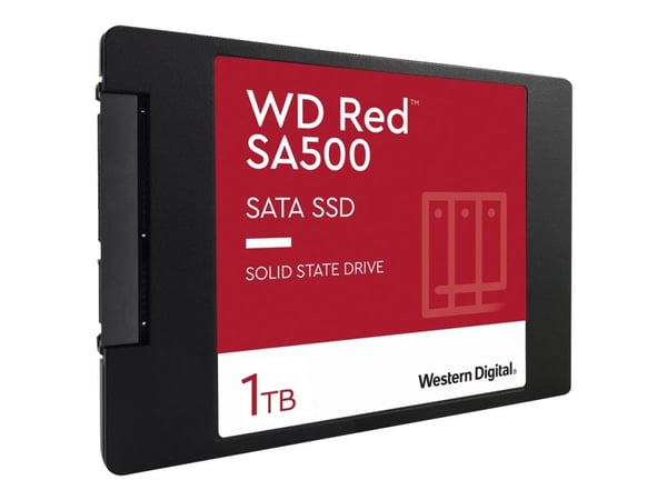 WD Red SA500 WDS100T1R0A - SSD - 1 TB - intern - 2.5" - SATA 6Gb/s