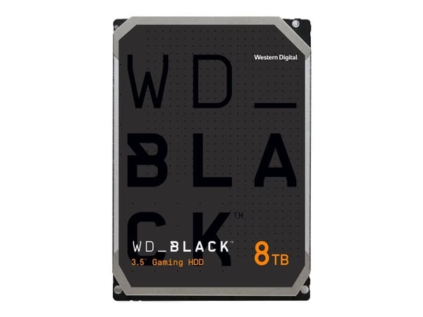 WD Black WD8001FZBX - Harddisk - 8 TB - intern - 3.5" - SATA 6Gb/s - 7200 rpm - buffer: 256 MB